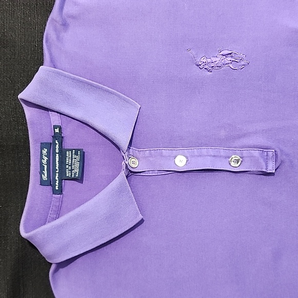 Ralph Lauren Golf Purple Pullover Shirt. XL - Picture 8 of 10
